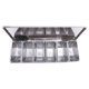 thumbnail image 2 of Caja de condimentos de acero inoxidable Caja de condimentos de chef de restaurante con tapa Caja Tanque de condimentos para el hogar Plata, Plata, 2 of 5