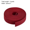 thumbnail image 2 of Uxcell Twill Elastic Band Double Side 1 Roll Flat Elastic Ribbon Cord for Sewing Waistband Red 1 Inch x 4 Yard, 2 of 6