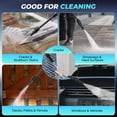 thumbnail image 2 of Electric Pressure Washer, 4200PSI Portable Power Washer, Hidrolavadora with Adjustable Nozzle Angle, for Cars, Driveways, Fences, Patios, Home Washing - Orange, 2 of 6