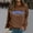 Coffee, variant on Womens Long Sleeve Sweatshirt Crew Neck Letter Printed Relax Fit Tops Casual Pullover Sweatshirts Comfy Fall Fashion Outfits