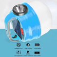 thumbnail image 3 of Lanterne Solaire Extérieure à LED Lampe Torche USB Rechargeable Randonnée Camping Tente Lumière, 3 of 5