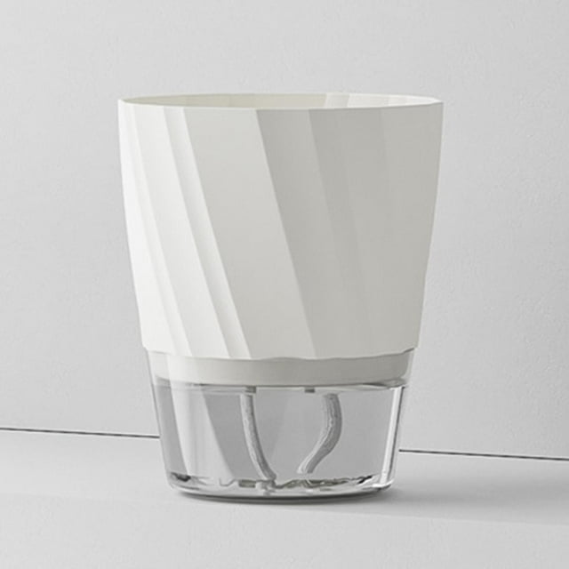 Macetero de autorriego perfecl tanque de agua transparente L
