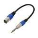 thumbnail image 1 of Cable de datos 3P XLR Jack macho a 1/4 6.35mm Enchufe hembra Cable adaptador de micrófono estéreo Tmvgtek Nuevos Originales, 1 of 6