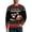 Black, variant on YNGKMEA Men Christmas Sweater Christmas Graphic Sweaters Casual Fleece Pullover Winter Warm Long Sleeved Round Neck Sweater