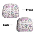 thumbnail image 4 of Goofa Summer with Flamingo Pattern 2 PCS Car Headrest Cover, Headrest Protector,Universal Interior Car Accessories, 4 of 6