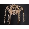 thumbnail image 5 of Crystal Tassel Head Chain Jewelry Halloween Women Rhinestone Flapper Cap Headpieces Bridal Hair Accessories, 5 of 5