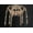 Gold, variant on Crystal Tassel Head Chain Jewelry Halloween Women Rhinestone Flapper Cap Headpieces Bridal Hair Accessories