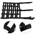 thumbnail image 1 of Black Roof Net 152cmx43cm Auto For Jeep Wrangler TJ JK JL Multi-function Replacement Weaving Cargo Storage Grid, 1 of 8