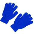 thumbnail image 4 of Fgnfyis Unisex Knitted Winter Gloves Warm Stretch Five Finger Design for Cold Weather Handwear Comfortable and Functional for Daily Use Blue, 4 of 4