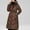 e_Brown, variant on Women's Long Puffer Jacket with Hood Baggy Down Coats Long Winter Warm Travel Puffer Jackets Thickened Winter Coat with Pockets Outwear Going Out Top