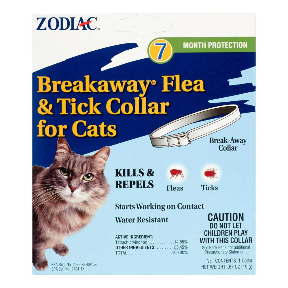 Zodiac Breakaway Flea & Tick Cat Collar