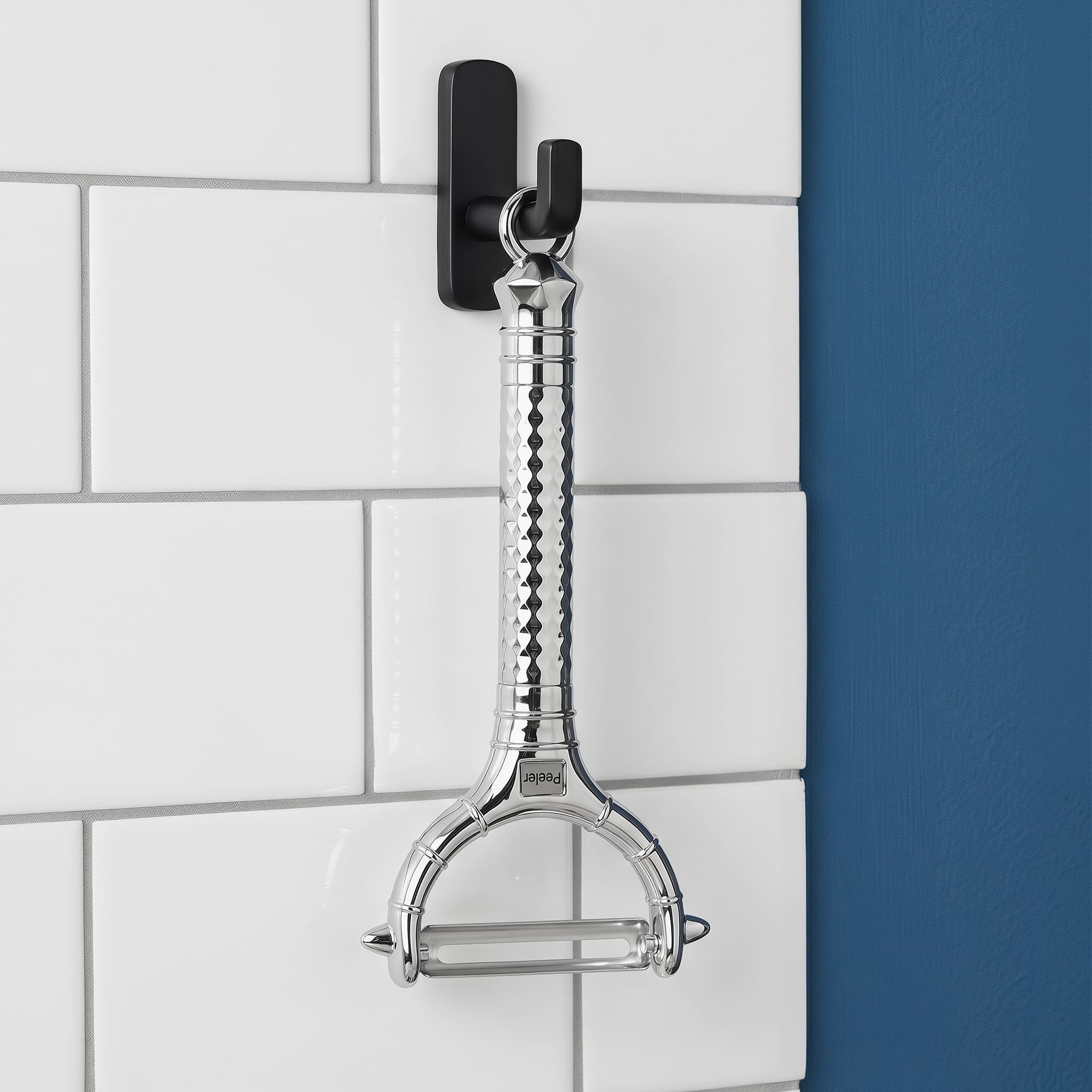 Unique Bargains Stainless Steel Thickened Peeler with Hanging Hole Silver 6.4" x 3.1"