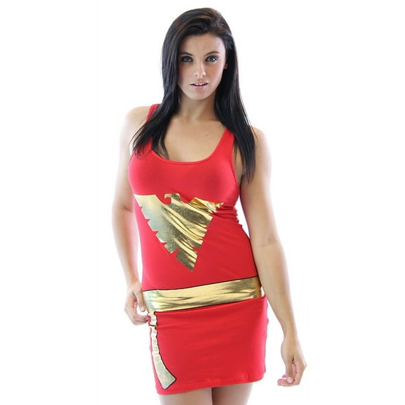 X-Men Dark Phoenix Red Juniors Costume Tunic Tank Dress