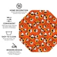 thumbnail image 3 of Vsdgher Funny corn spider web Leather Coasters for Drinks, Durable Drink Coasters 4 Set for Tabletop Protection, Luxurious Home Décor and Housewarming Gift-Octagon, 3 of 6