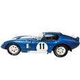 thumbnail image 2 of 1965 Shelby Cobra Daytona Coupe #11 Blue Metallic with White Stripes 1/18 Diecast Model Car by Shelby Collectibles, 2 of 3
