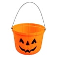 thumbnail image 3 of Cubo de Calabaza de Halloween Hugo Decoraciones Grandes para Fiestas Titular de Dulces, 3 of 10