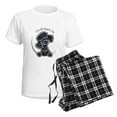 thumbnail image 4 of CafePress - Black Poodle IAAM Full Women's Light Pajamas - Women's Short Sleeve Print T-Shirt and Pants Light Cotton Pajama Set, 4 of 7