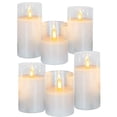 thumbnail image 1 of Velas Led Eléctricas Sin llama, 6 Velas Decorativas Luces Luz de Té de Decoración Flama Realista Velas para Decoraciones Navideñas en Hogar,Bodas,Fiestas,Navidad, 1 of 8