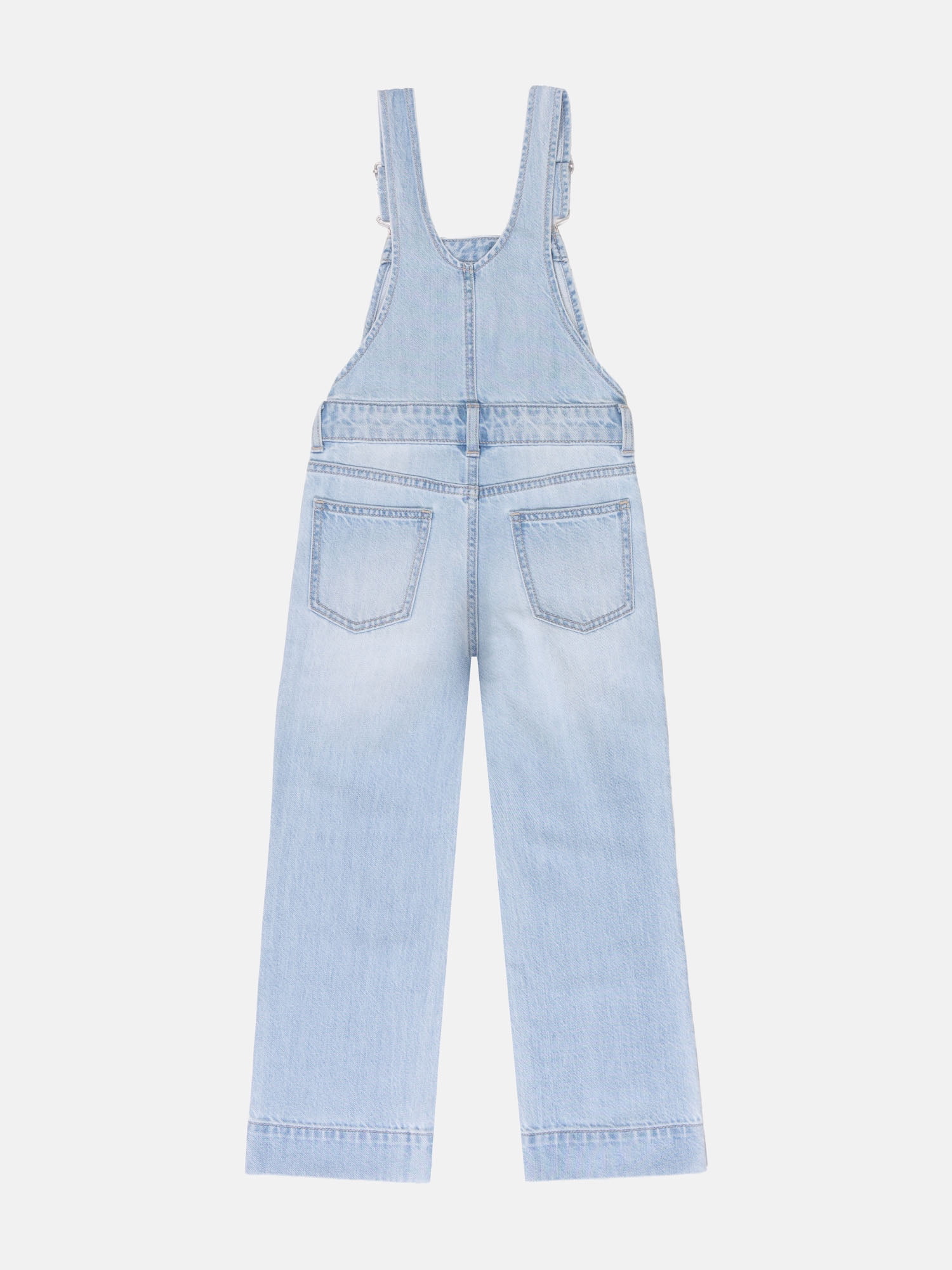 Wonder Nation Girls Denim Overall, Sizes 4-18