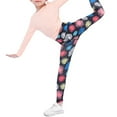 thumbnail image 5 of GYRATEDREAM 4-11Years Girls Athletic Dance Leggings, Running Active Yoga Tights Yoga Pants, 5 of 6