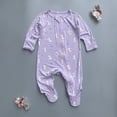 thumbnail image 2 of Emy Dola Baby Boy Girls Soft Bamboo Viscose Jumpsuit Sleep 'N Play Long Sleeve Footies Newborn Sung Fit Zipper One‑Piece 0-18M, 2 of 7