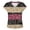C-Multicolour463, variant on DHFJKG Womens Satin Top Floral Printed V Neck Short Sleeve T Shirt Loose Fit Casual Dressy Wear Versatile Tops
