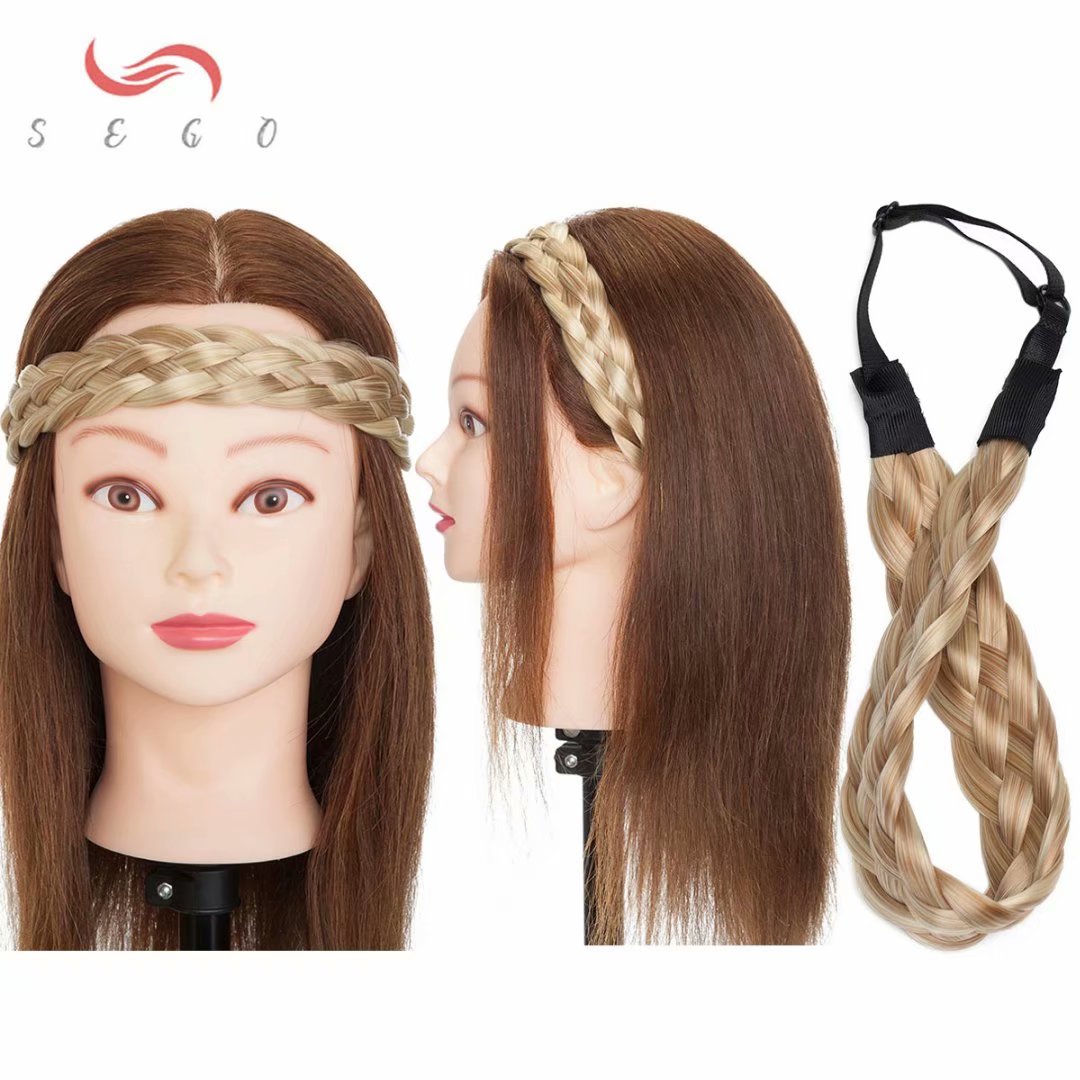 SEGO Braid Headband Chunky Braided Hair Band For Women Kids, 57% OFF