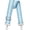 Silver Hardware-Blue green white, variant on CAILDANL Purse Strap Adjustable Replacement Crossbody 1.5" Wide Shoulder Straps Silver Hardware Bag Strap Guitar Strap for Canvas Purses Messenger Handbags…