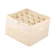 thumbnail image 5 of Organizador de zapatos para armario con asas, portátil, plegable, con tapa transparente, caja de almacenamiento para tacones, dormitorio, lavadero, Beige, 5 of 8