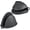 Gray-silicone (2pcs), variant on Mini Oven Mitts, 2 Count Small Oven Mitt 220℃/428°F Heat Resistant with Non-Slip Surface and Hanging Loop Mits, Kitchen Mittens Oven Mitts, Kitchen Gloves for Oven, Baking and Grilling