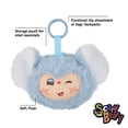thumbnail image 5 of Scary Beary Koala Collectible Plush Keychain Pouch – Cute Koala Bag Charm, Mini Zipper Pouch for Earbuds & Small Accessories, Kawaii Plush Backpack Clip, Vinyl Face Character, 3.5 Inches, 5 of 9
