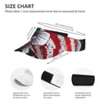 thumbnail image 3 of Balery Largemouth Bass Fish in USA Gorra deportiva con visera ajustable para mujer y hombre (talla única), 3 of 7