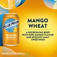 thumbnail image 3 of Blue Moon Mango Wheat Craft Beer, 6 pack, 12 fl oz Aluminum Cans, 5.4% ABV, 3 of 6