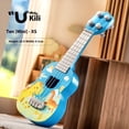 thumbnail image 2 of Playful Kids Ukulele With Simulated Wooden Sound Compact Design To Encourage Rhythm Creativity Coordination, 2 of 8