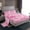 Pink, variant on Feelyou Kawaii Pink Flamingo Twin Sheet Sets for Girl, Chic Damask Flower Floral Twin Fitted Sheet, Aztec Triangle Flat Sheet, Breathable Home Decor, 3 Pieces