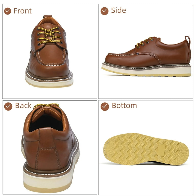 DieHard SureTrack Men's 4'' Soft Toe Slip Resistant Leather