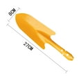 thumbnail image 2 of Garden Shovel - Heavy Duty Gardening Hand Trowel, Carbon Steel Garden Trowel, Trowel Garden Tool,yellow1.23cp, 2 of 5