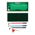thumbnail image 2 of Clubs Club Ballpoint Pens Set Mini Desktop Club Ball Pen with Putting Green Flag 3 Clubs Pens 2 Balls, 2 of 7