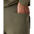 thumbnail image 7 of Hanes Originals Men's Fleece Sweat Shorts, 8" Fatigue Green L, 7 of 7