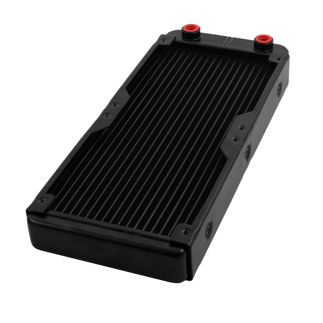 18 Pipe Aluminum Heat Exchanger Radiator Water Cooling Radiator 10.6 Inch Long