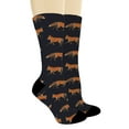 thumbnail image 2 of ThisWear Fox Themed Gifts Cute Fox Dress Socks Funny Socks Fox Apparel 6-Pairs Novelty Crew Socks, 2 of 5