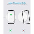 thumbnail image 4 of 15W Wireless Charger for Samsung Galaxy Z Fold5/Fold4/Flip5/Flip4 - Fast Charging Pad Slim Quick Charge, 4 of 8