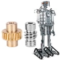 thumbnail image 3 of Metal Compact  Gear, Light Weight  Wheel, Industry Robot For Robot Smart Robot Small Robot, 3 of 8