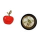 thumbnail image 5 of Escultura De Fruta De Cerámica Y Marco De Fotos De Resina Con Relieve Antiguo Para Una Elegante Decoración De Hogar Y Cafetería Con Una Presentación Artística Ornamentada., 5 of 8