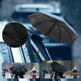 thumbnail image 3 of Unique Bargains Portable Manual Open Close Windproof Travel Umbrella Sky Blue, 3 of 6