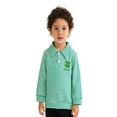 thumbnail image 4 of CONZONE St. Patrick'S Day Toddler Baby Boys Polo Shirts Green Clover Graphic Long Sleeve Buttons Tee Shirt for Boys Lapel Lightweight Loose Fit Kids Spring Summer Tops, 4 of 4