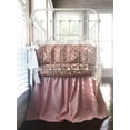 thumbnail image 3 of Pink Floral Crib Bedding Set, 3 of 10