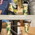 thumbnail image 7 of 30 Oz Tumbler Yellow Pineapple Tumbler with Lid and Straw, Birthday Gift Cup for Friend Women Men Coffee Travel Mug Thanksgiving Day Halloween Christmas Gift Water Bottle, 7 of 7