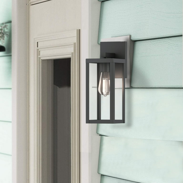 Black outdoor sale lights for house