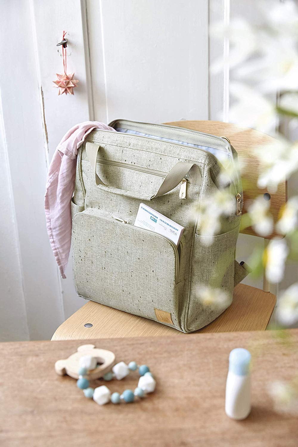 glam goldie diaper backpack lässig